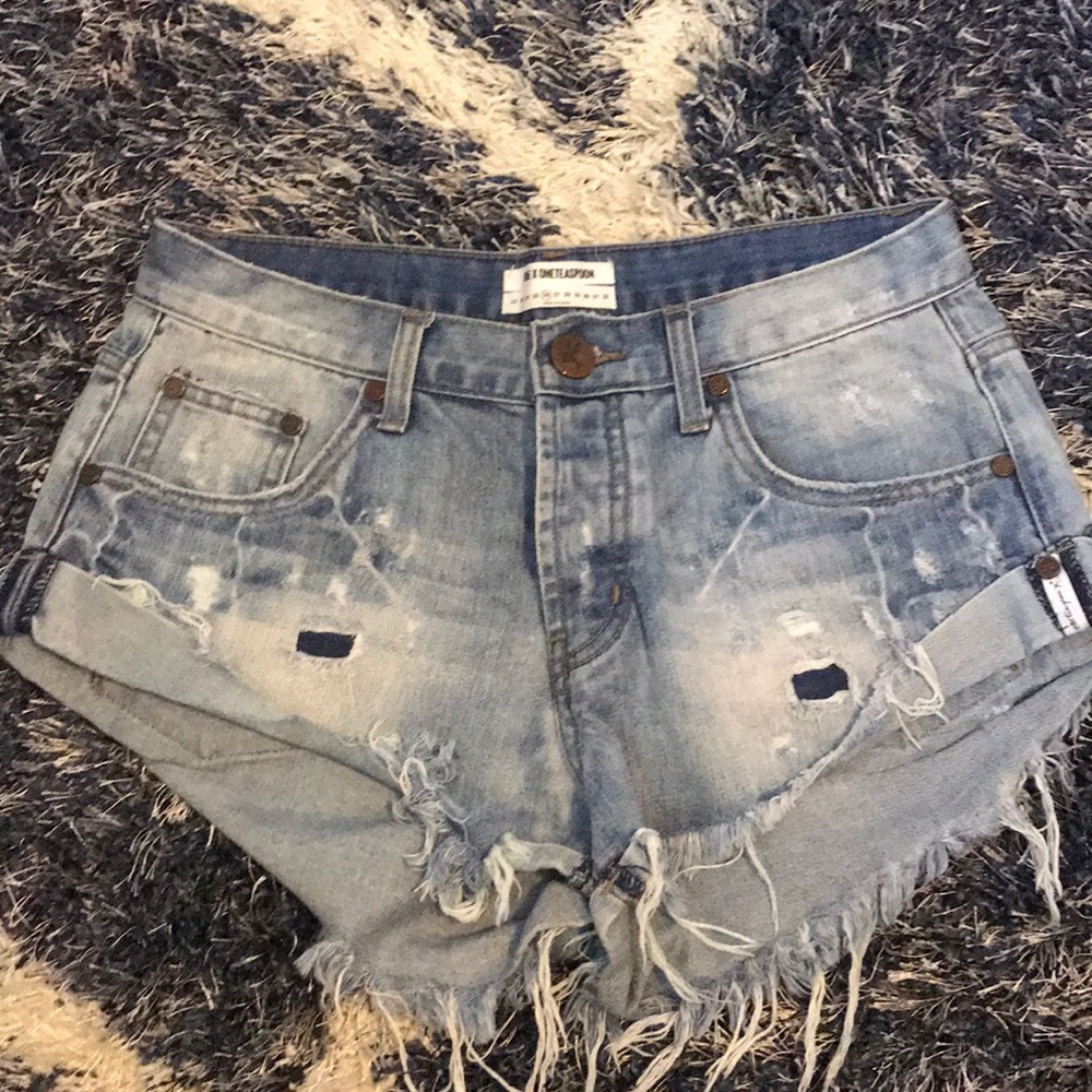 One teaspoon bandits denim shorts